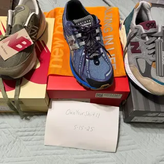 Various New Balances size 8.5/9