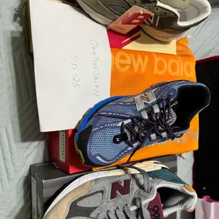 Various New Balances size 8.5/9