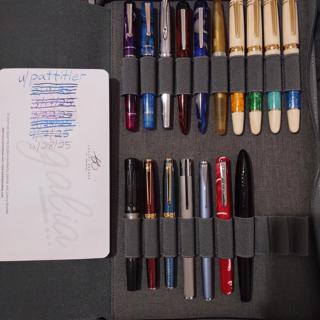 17 pens with some price drops: Delta, Diplomat, Edison, Good Blue, Laban, Lamy, Manuscript, Pineider