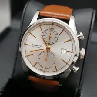 Hamilton American Classic H32416581 Spirit Liberty Automatic Chronograph Watch - $525