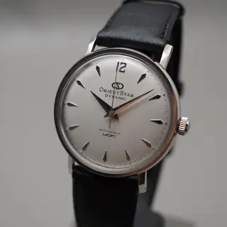 Vintage Orient Star WZ0021NW Dynamic White Dial NW00-C1 B1 Mechanical Watch - $165