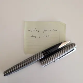 Vintage Pilot Custom Black Stripe EF