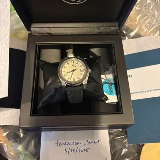 Grand Seiko SBGV245 Grey Beast 9F Quartz, Box, eBay Authentication Card