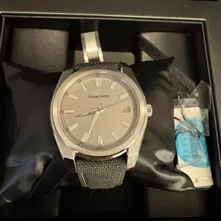 Grand Seiko SBGV245 Grey Beast 9F Quartz, Box, eBay Authentication Card