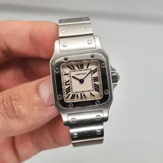 Cartier Santos Galbee 24mm Ref 1565 $2,400