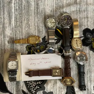 Rare Elgin Hexagon - Diamond-Cut Glass - Gradient Dial - $145 Shipped!
