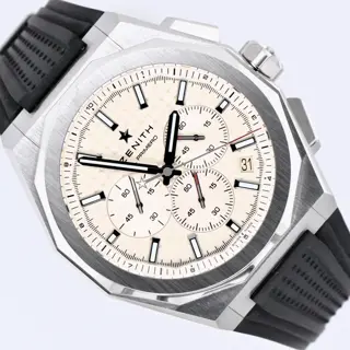 Zenith Defy Skyline El Primero Chronograph 42mm Silver Dial 03.9500.3600 Full Set