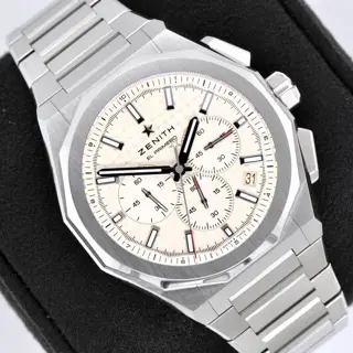 Zenith Defy Skyline El Primero Chronograph 42mm Silver Dial 03.9500.3600 Full Set
