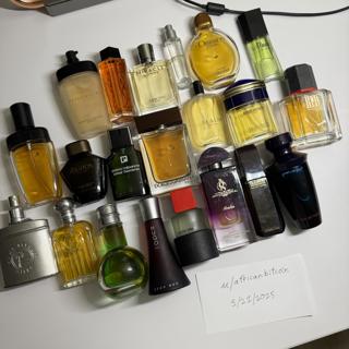 Affordable Vintage Colognes, Miracle Homme Lancôme, Iquitos, Boucheron, Catalyst, Giorgio, D&G, Byblos, Colors and more (Bottle)