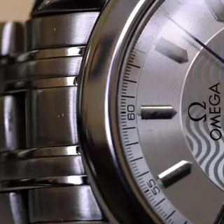 Omega Seamaster Automatic Silver Wave Dial w/ Original Card & Booklets PRICED TO FLY at $1150 SHIPPED!