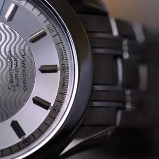 Omega Seamaster Automatic Silver Wave Dial w/ Original Card & Booklets PRICED TO FLY at $1150 SHIPPED!