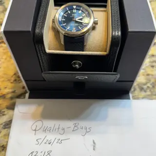 2024 IWC Aquatimer IW328801 (5 Day Power Reserve) Complete set - $3575 DLVD