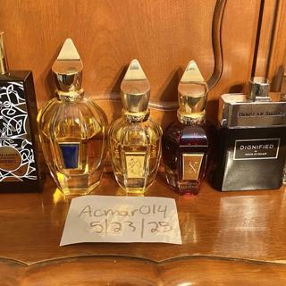 Xerjoff XXY, Malesia, Cruz Del Sur I, Memo Irish Leather, Masque Milano Russian Tea, HoS Dignified(bottle) & Roja Britannia, Boadiceas, Kerosene, FdB, etc(decant)