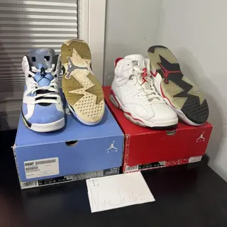 J6 UNC U og all $80 J6 red Oreo Sz 8.5 U og all $90 price reduction