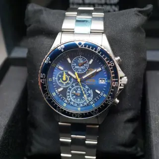 Unworn Seiko SCQP003 V657-0AA0 V657 2002 FIFA World Cup Blue Dial Quartz Watch - $250