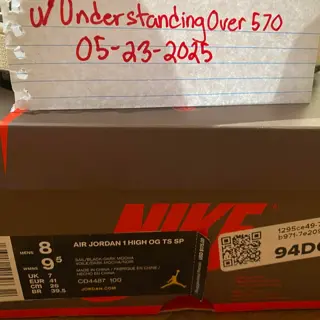 Jordan 1 high Travis Scott Mocha Size 8 Used [$800]