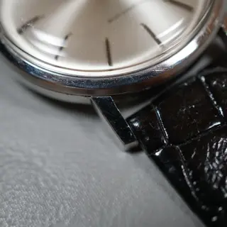 Universal Geneve Polerouter 20375-1 Cal. 68 Silver Microrotor Automatic Watch - $720