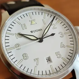 Stowa Flieger Classic 40mm White