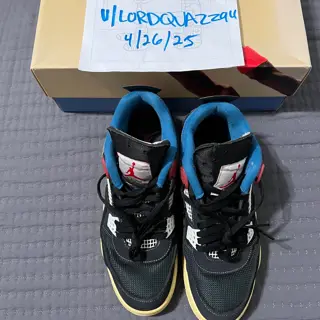 Union Jordan 4 Off Noir Size 11.5 USED $360 shipped