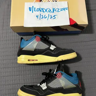 Union Jordan 4 Off Noir Size 11.5 USED $360 shipped