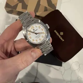 Bremont Terra Nova 38 White - Weeks Old! Unbeatable Price!