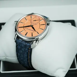 Gronefeld 1941 Principia 39.5mm SS Salmon Dial Complete
