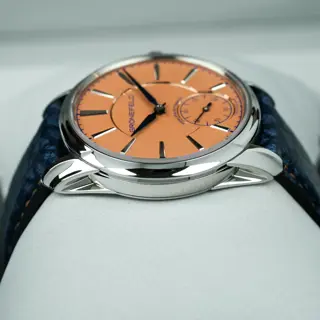 Gronefeld 1941 Principia 39.5mm SS Salmon Dial Complete
