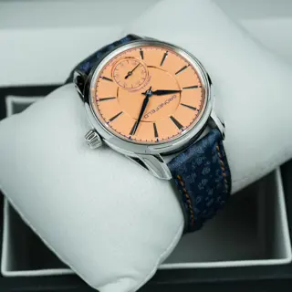 Gronefeld 1941 Principia 39.5mm SS Salmon Dial Complete