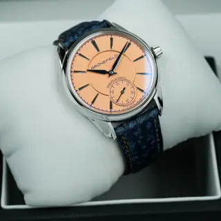 Gronefeld 1941 Principia 39.5mm SS Salmon Dial Complete