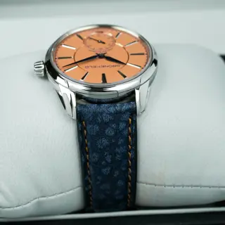 Gronefeld 1941 Principia 39.5mm SS Salmon Dial Complete