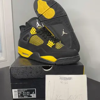 Jordan 4 thunder Sz 11.5 used og all $160