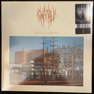 Chat Pile- God's Country. Grey/Orange Split Vinyl