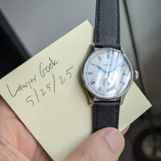 Unworn Stowa Marine Roman 36mm KS Small Seconds Handwound