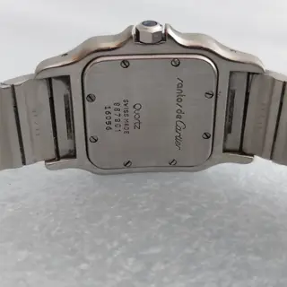 Cartier Santos 987901 Galbée Rare Dial Stainless Steel 29mm Watch $3000