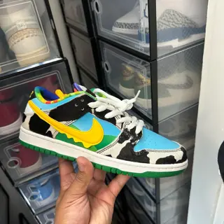 Sz 8.5 chunky dunk special box with defects & missing accessories $800