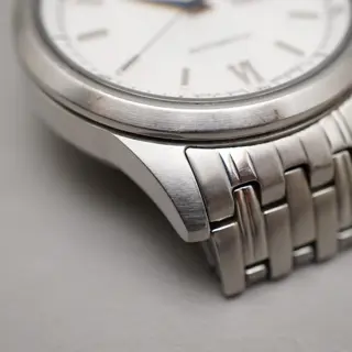 Citizen Collection NY4050-54A Silver Textured Dial Automatic Watch READ - $95