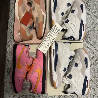 DS SZ 10 SB4 Navy, DS SZ 10.5 SB Blossom, DS SZ 10 NB JFG. $240-460 shipped.