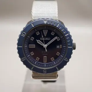 Seiko Spirit SCVE033 4R35 Nano Universe JDM Blue Ghost Automatic Watch READ - $175