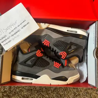 Jordan 4 infrared size 7.5 $100
