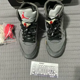 Jordan 5 Off-white muslin size 11.5 9/10 worn once $350 shipped
