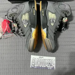 Jordan 5 Off-white muslin size 11.5 9/10 worn once $350 shipped