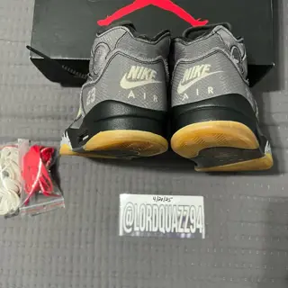 Jordan 5 Off-white muslin size 11.5 9/10 worn once $350 shipped