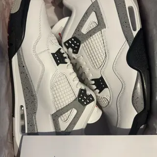 White Cements 4s 2025 Size 11 $420