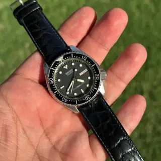 Vintage Seiko Quartz Diver - 6458-6000 - 150M - May 1983