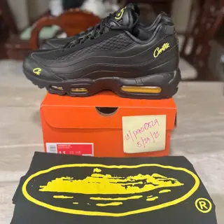 Nike Corteiz Air Max 95 Honey Blacks size 11