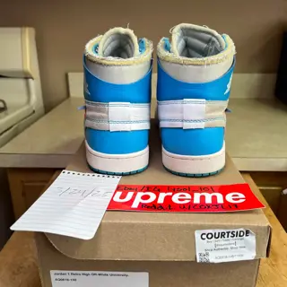 *PRICE DROP* Pre-Owned - Size 11 - Off White Jordan 1 - UNC - {$750}
