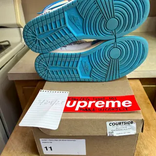 *PRICE DROP* Pre-Owned - Size 11 - Off White Jordan 1 - UNC - {$750}