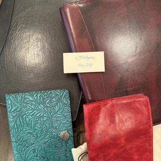 Leather Girologio Pen Cases, Chic Sparrow & Oberon Designs Journal Covers