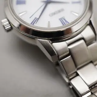Seiko Selection STPX047 V131 White Roman Numeral Dial Ladies Solar Quartz Watch - $85