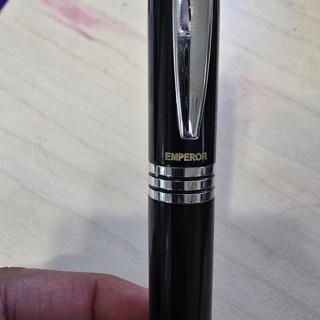 Kanwrite Emperor Glossy Black All Metal F nib. B Cond. $12 + $3 shipping CONUS.